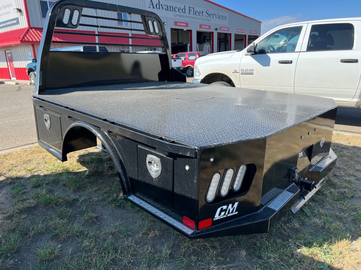 CMSK Steel 4 Box Skirted Flat bed- $8,000 - Advanced Fleet Services ...